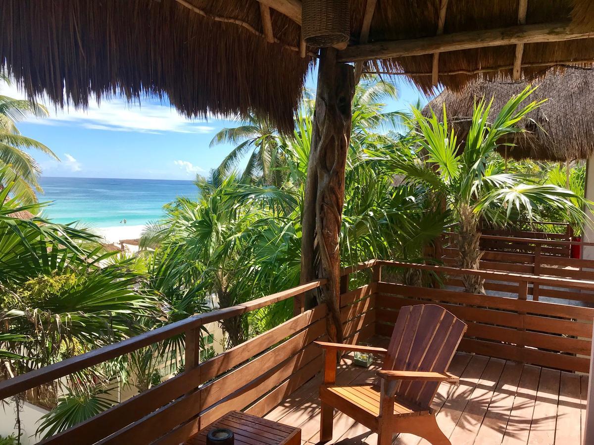 Agua Eco Design Hotel Tulum Pueblo Buitenkant foto