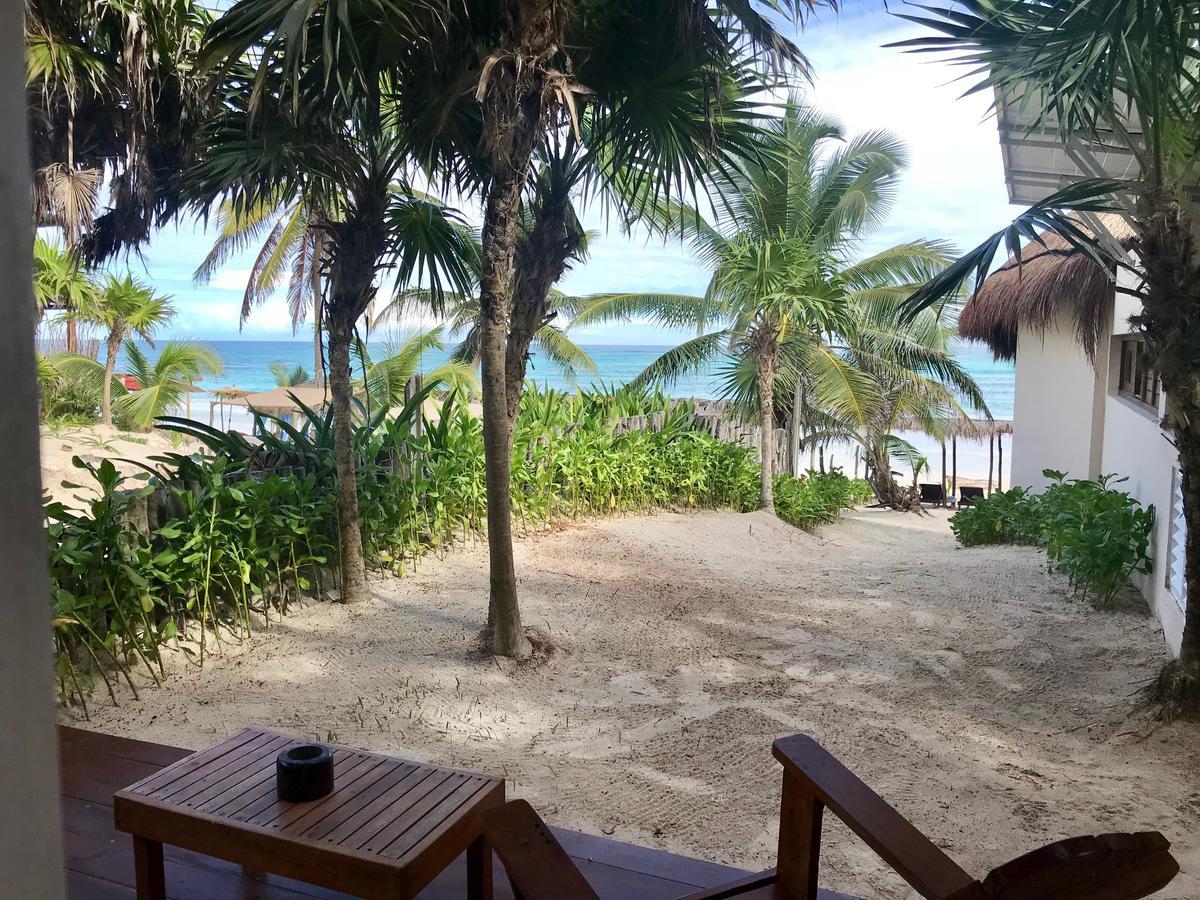 Agua Eco Design Hotel Tulum Pueblo Buitenkant foto