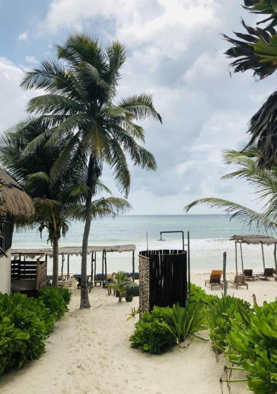 Agua Eco Design Hotel Tulum Pueblo Buitenkant foto